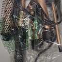 5 in 1 Wand Curling Iron Set, Hair Styling Tools with Thermal Brush and 4 Interchangeable Ceramic Barrels from 1/2 to 1 1/2 inch, Fast Heating, Dual Voltage Hair Curler, Gifts for Women (Rose Gold)