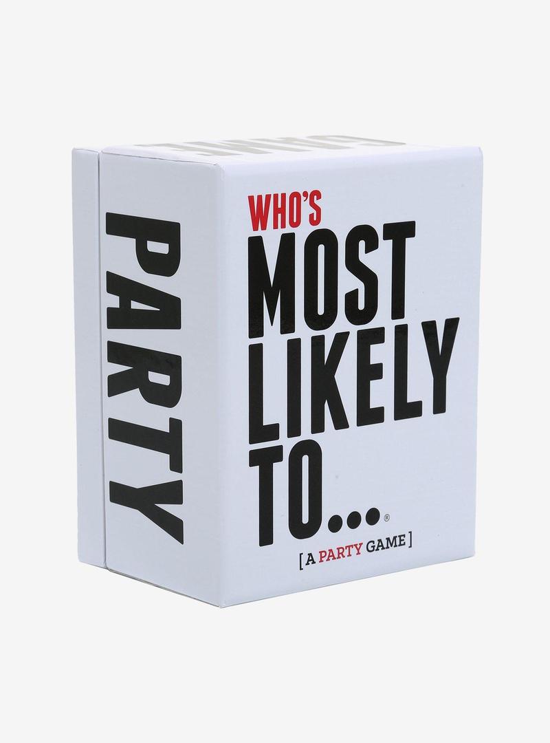 Who's Most Likely To - A Party Game - Drunk Stoned or Stupid 