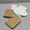 100 PACK Thank You Cards Bulk with Kraft Envelopes and Matching Stickers, 4x6 Inch Blank Greeting Cards Suitable for Small Business, Baby Shower Wedding, Graduation, Bridal Shower, Funeral, Engagement