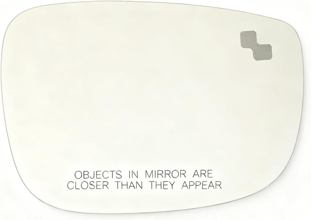 LanKaYiMeng Right Side Mirror Glass Compatible For MAZDA CX-5 2017-2023 | MAZDA CX-9 2016-2023, Passenger Side Mirror Glass With Backing Plate, Heated, Blind Spot detection