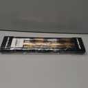 Garbendy Black Gold Foil Christmas Wrapping Paper Roll - Mini Roll - 17 inch X 120 inch Per roll - Reversible 3 Different Design with Glitter Metallic Foil Shine (42.5 sq.ft.ttl)