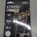 Joiedomi Clear Christmas String Lights Indoor,100 Count Mini White Fairy Light,19.4 FT Lighting Decor for Patio Dorm Classroom Bedroom Holiday Wedding Party Garland Birthday Festival,Green Wire