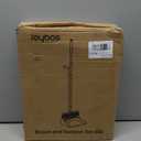 CTIME Broom and Dustpan Set, Extra Brush Head & 51.6" Adjustable Long Handle Standing Dustpan Set, with Dust Pan Teeth to Clean Pet Hair, Easy Sweeping Suitable for Home Kitchen Office Lobby