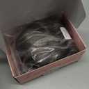 QGZ Ponytail Extension Drawstring Ponytail for Black Women 14 Inch Synthetic Long Afro Curly Fluffy Ponytail for Daily Use(Gray Mixed)