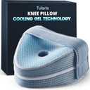 Cooling Gel Knee Pillow for Side Sleepers Hip Pain - Between Leg Pillow for Side Sleeping - Sciatica Pain Relief Support for Lower Back, Knees, Joints, and Spine