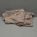 XIEERDUO Sweatsuits Women 2 Piece Outfit Matching Lounge Sets Fall Outfits 2025 Fashion Clothing Crewneck Track Suits (Small, Coffegrey Pink)