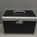 Medication Combination Lock Boxes with Code for Personal Items, Medicine Lockbox for Documents 10 x 7.25 x 7.75 Inches Black (Standard)