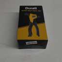 Rivet Nut Tool Kit, 8-Inch Hand Rivnut Tool for Tight Spaces, Nutsert Tool Kit with 96pcs Rivnuts, 8 Metric & SAE Mandrels (M3-M6, 6-32, 8-32, 10-24, 1/4-20), Durable Carrying Case Included (Yellow)