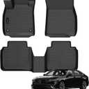 All Weather Floor Mats Fit for Honda Accord 2023 2024 2025 2026 Include Hybrid TPE Rubber Liners Set Accord Accessories All Season Guard Odorless Anti-Slip Floor Mats