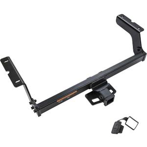 DBXB-RV Class 3 Trailer Hitch Standard 2-Inch Receiver, Compatible with 2018-2023 Subaru Crosstrek. Multi-Fit Hitch to Receive Ball Mount, Cargo Carrier, Bike Rack, Black Matte Powder Coated. 13382