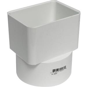 Canplas 414431BC PVC Sew 2X3X3 Down Spout Adaptor