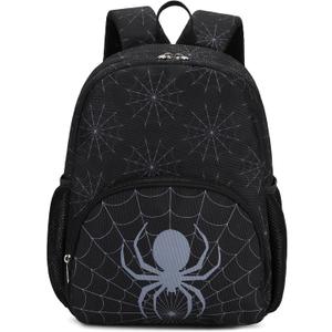 Octsky Toddler Backpack for Little Boys Kids Mini Backpack for Travel School, Black