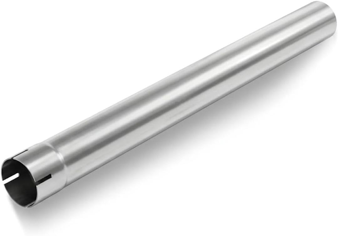 LCGP 5 inch Custom Mandrel Straight Exhaust Pipe, 30" Long, 5" ID/OD Aluminized Steel Exhaust Pipe