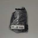 SOLY HUX Women's Sexy Halter Mini Dress Open Back Y2k Deep V Neck Backless Ruffle Fringe Bodycon Club Dresses (Plain Black), 