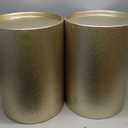 Christopher Knight Home Kaylee Modern Round Hammered Iron Accent Table (2 Pack) -Gold