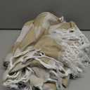 Checkered Boho Beige Throw Blanket Bedroom Living Room Accessories Sofa Couch Chair Essential Bohemian Aztec African Southwest Neutral White Fall Antique Vintage French Country Primitive Cottage Decor (Extra Large 50'' x 70'')