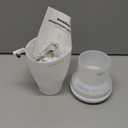 InnoGear Essential Oil Diffuser, Ultrasonic Diffusers for Home Aromatherapy Humidifier for Bedroom Room 7 Colors LED 2 Mist Mode Auto Off, Basic White