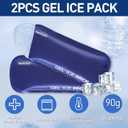 Insulin Cooler Travel Case, Portable Temperature Display Medicine Travel Cooler, Diabetes Case with 2 Reusable Ice Packs TSA Approved for Diabetic Supplies Patent Pending(Seafoam)