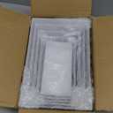 Aheroi Large Acrylic Risers, 10 Pcs 2 Set(7L~8L~9L) Riser Display Shelf, Clear Rectangular Display Stands Set, Transparent Shelves for Decor, Showcase Holder for Cupcake