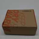 HISEA Women's Ankle Rain Boots, Rubber Fishing Deck Boots, Garden Boots for Women Waterproof (8, Black)