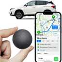 Mini GPS Tracker for Vehicles - Car GPS Trackers, Portable Real-Time Magnetic GPS Tracking Device, No Monthly Fee / No Subscription, Hidden Full Global Coverage Location Trackers for Cars, Kids, Dogs, and Trucks.