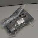 EXLURA Women's Fashion Faux Wool Mini Skirt High Waisted Y2K Trendy Side Slit Tweed Plaid Skirts 2025 Fall Winter Outfits Grey Medium