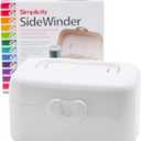 Simplicity 388175A Sidewinder Portable Automatic Bobbin Winder Machine, 120 Voltage, White