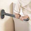 SPECILITE Flip-Up Toilet Grab Bar - 445lb Heavy Duty Support for Bathroom