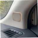 Gatuida Square Speaker Cover with 4 Screws Car Audio Decorative Circle Metal Mesh Grill Protection Net Automotive Accessories DIY Home Car Speaker Decoration Plate