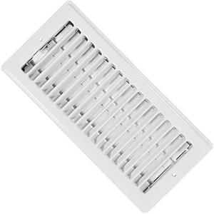 Ceiling Register, 3" x 10", White For Imperial Mfg RG0128, 4pc