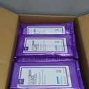 Medline ReadyBath LUXE Extra Thick Adult Bath Wipes, 192 Wipes (8 Wipes, 24 Packs), Unscented, No Rinse Formula with Aloe, Shower Wipes for Sensitive Skin, Hypoallergenic Body Wash Wipes, 8 x 8 Inch