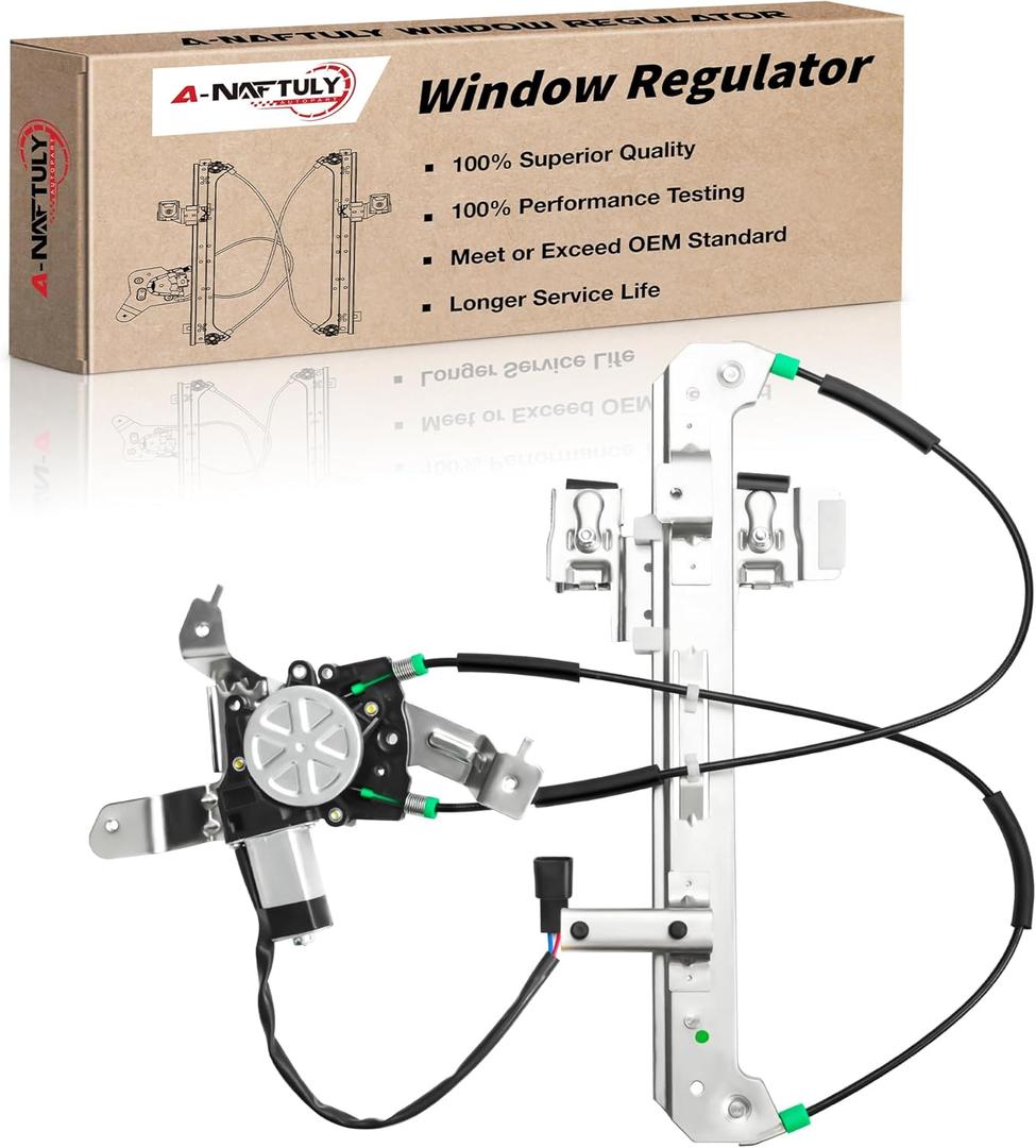748-229 Power Window Regulator with Motor Assembly Rear Passenger Side Compatible with 2000 2001 2002 2003 2004 2005 2006 Chevrolet Tahoe, GMC Yukon, Cadillac Escalade Window Lift Regulator
