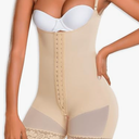 M&D Strapless Colombian Postpartum Girdles Butt Lift for Women, Beige, XS
