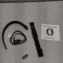 Smart Bracelet for Men Women, Health Activity Fitness Trackers, 24/7 Continuous Heart Rate/Blood Pressure/HRV/Stress Monitor, 24H Sleep Tracker, 170+ Sports Modes Smart Wristband with Free APP 2 Bands (Black)