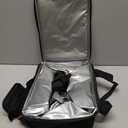 samdew Double-layer Grill Carrying Bag, Grill Cover Compatible with Ninja GR101 Sizzle Smokeless Indoor Grill & Griddle, Padded Grill Storage Case for Grill Plate & Accessories Tools, Bag Only