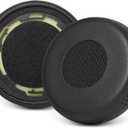 Gvoears Evolve 75 Ear Pads Replacement Ear Cushion for Jabra Evolve 75(75UC 75MS 75SE) with High Density Memory Foam