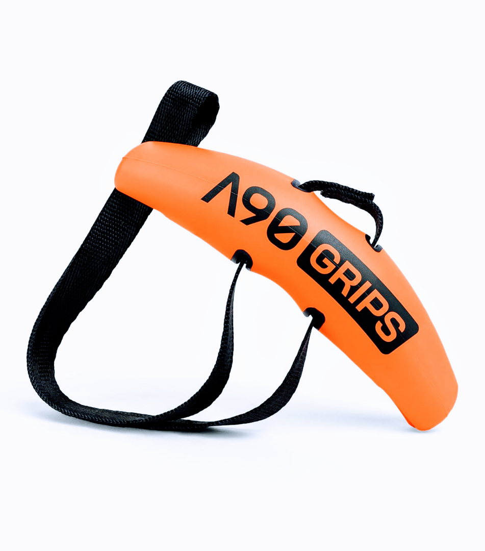 Angles90 Original Pull-Up Grips - Lat Pulldown Attachment - T-Bar Row & Cable Machine - D Handle - Forearm Strength Trainer - Gym Equipment - Exercise Equipment - Grip Strength Trainer