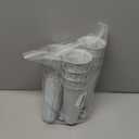Plastic Cemetery Vases 12pcs Flower Holder for Cemetery Decorations for Grave In Ground Cemetery Vase with Stake