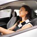 7 x Gatuida 2 Pcs Decorate Comfortable Seats Strap Covers Pads Shoulder Strap Shoulder Strap Cushion Checkered Belt Cover Protector Car Seats Strap Cover Soft Seat