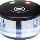Ultrasonic Rodent Repeller Indoor, 360 Squirrel Repellent Mice Deterrent, 3 Mode Switch with Pressure Wave, Plug in Multiple Pest Deterrent Control, Black