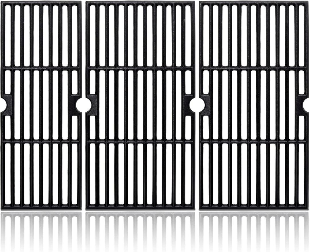 Grill Grates for Charbroil Performance 463347017, 463335517, 463342119, 463347518, 463347519, Cast Iron Grates Replacement Parts for Char-Broil G470-0002-W1, G470-0003-W1