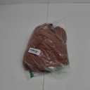 Women's Nursing Long Sleeve V Neck Velvet Maxi Dress Flowy Wedding Party Dresses with Pockets (Brown)