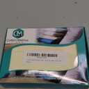 2 Pack Pillow Shams Queen Size 20x30  600 Thread Count 100% Organic Cotton Ivory Pillow Covers with 2 Inch Flange, Soft & Smooth Premium Hotel-Quality Pillowcases Set of 2