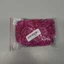 Hand Beaded Big Front Body Wedding Dress Gown Patch Patches Sew on Lace Appliques with Rhinestones Crystals Accessories DIY for Sewing Costumes Proms (deep Pink)