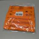 BETTE BOUTIK Women's Long Short Sleeve Tops 2025 Dressy Casual Button Hollow Out Lace Embroidered Blouses Shirts (Orange, M)