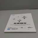 Art3d 10-Sheet Peel and Stick Backsplash, 12 in. x 12 in. Subway 3D Wall Panels, Mono White with Gray Grout