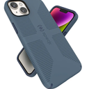 Speck MagSafe Case for iPhone 15 Plus - Drop & Camera Protection, Soft-Touch Secure Grip, Wireless Charging Compatible, 6.7 Inch - iPhone 14 Plus Compatible - Grip Blue (Mystery Blue/Faded Denim)