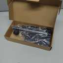 LISEN for iPad Holder Car Mount Road Trip Essentials Activities for Kids Gifts, Car Accessories for Women Interior, 3 in 1 Tablet Holder Backseat Camping Car Organizer Back Seat Headrest iPad Mount (Black)