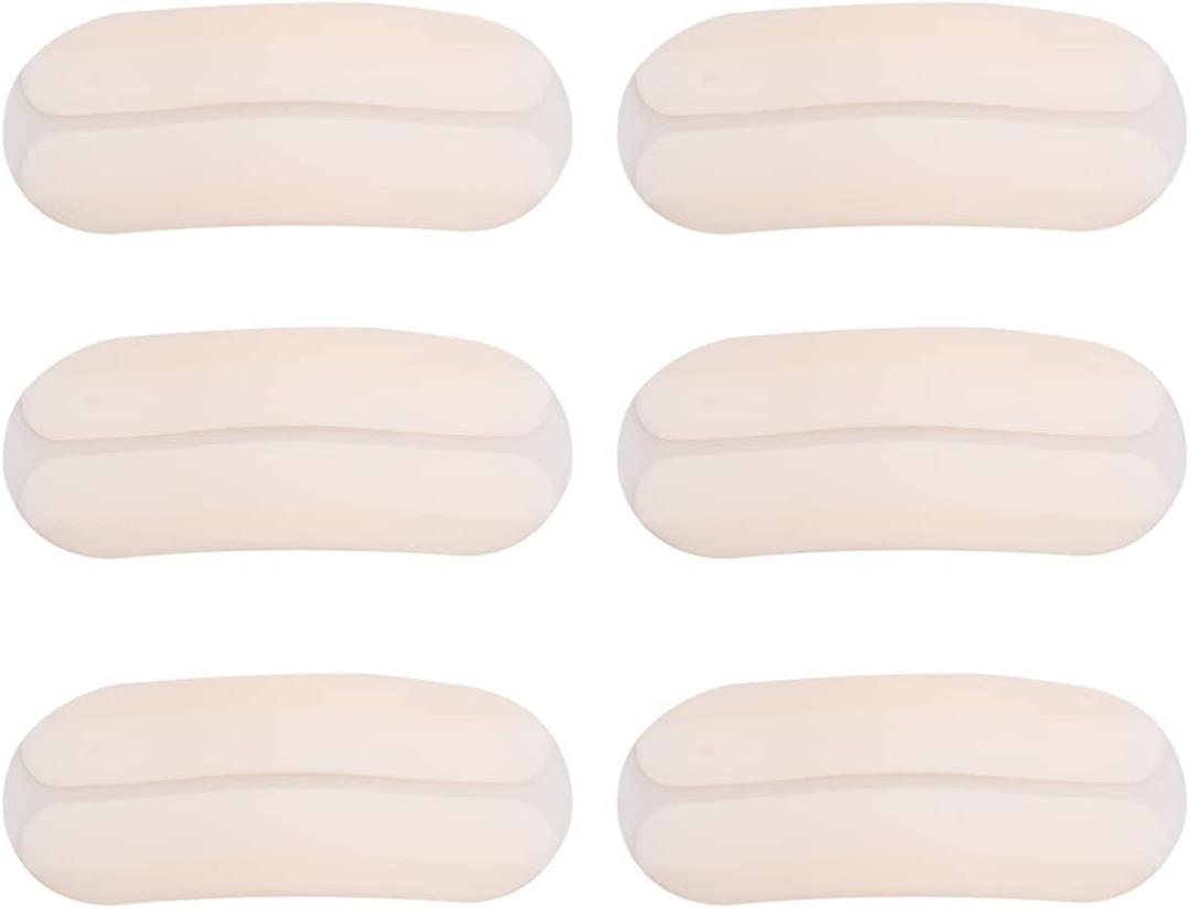 Ciieeo Mini Silicone Shoulder Pads Invisible Bra Strap Cushions Non-Slip Gel Pads for Women S Bra Straps and Shoulder Support 3.5X1.6 Inch