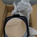 All-Clad HA1 Hard Anodized Nonstick Griddle 11x11 Inch Oven Broiler Safe 500F, Lid Safe 350F Pots and Pans, Cookware Black